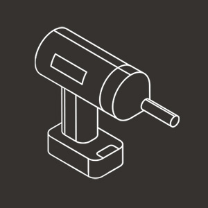 Aku vrtačka ve hnědém poli